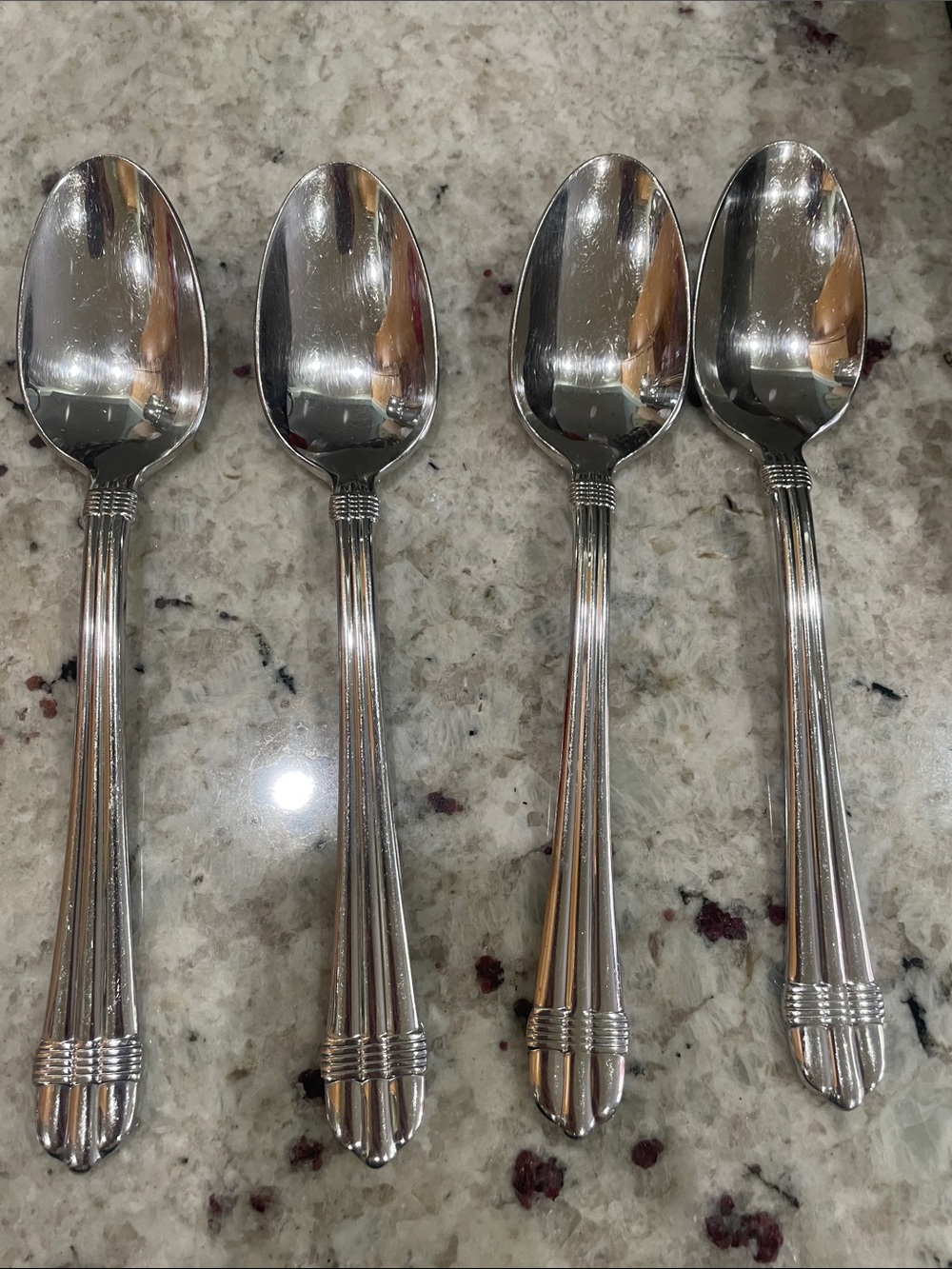 Hampton Silversmiths Stainless large spoons